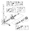 Page A Diagram and Parts List for 1904-1  Briggs and Stratton Pressure Washer